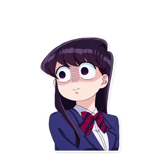 Sticker “Komi Can't Communicate-5”