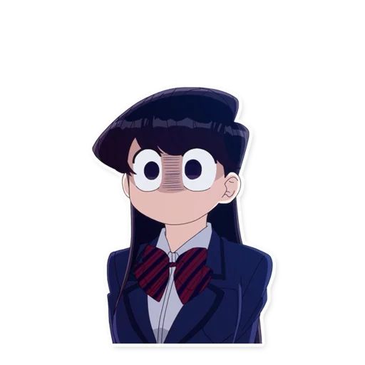 Sticker “Komi Can't Communicate-6”