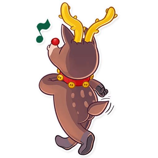 Sticker “Mr. Deer-4”