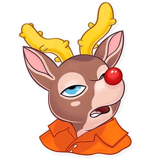Sticker “Mr. Deer-8”