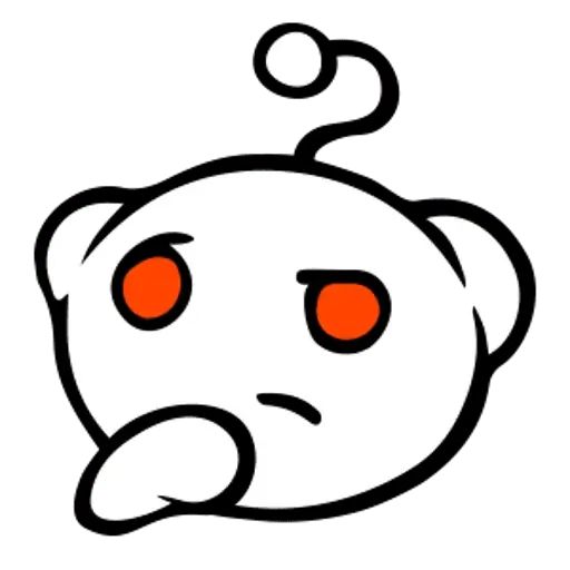 “Reddit” stickers set for Telegram