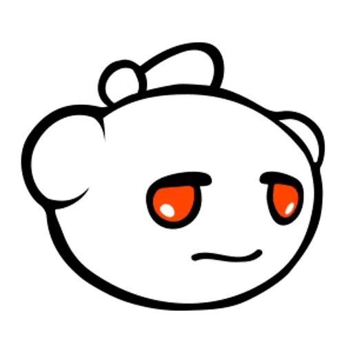 “Reddit” stickers set for Telegram