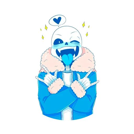 Sticker “Sans Undertale-10”