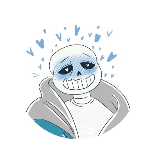 Sticker “Sans Undertale-7”