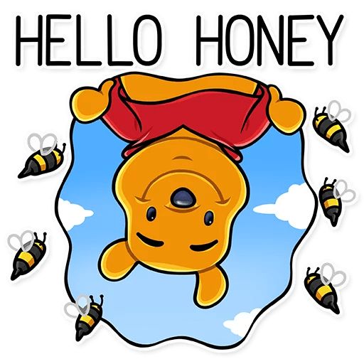Sticker “Winnie the Pooh-5”