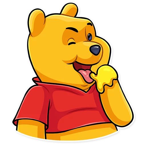 “Winnie the Pooh” stickers set for Telegram