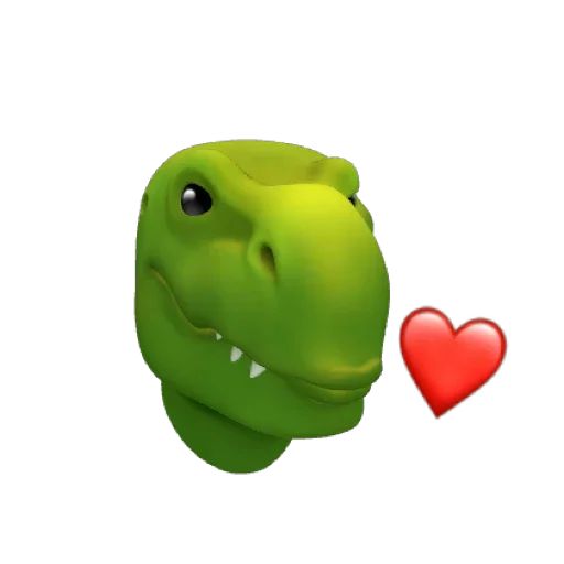 Sticker “Dinosaur Memoji-6”