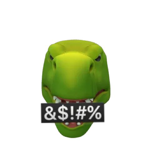 Sticker “Dinosaur Memoji-8”