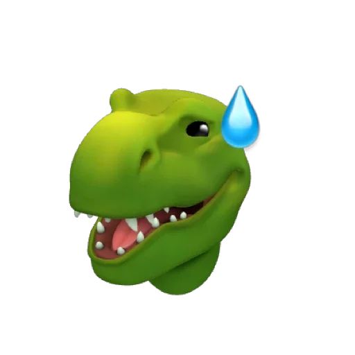 Sticker “Dinosaur Memoji-9”