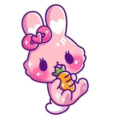 Sticker “Pink Bunny-10”