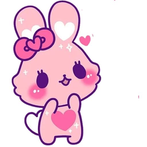 Sticker “Pink Bunny-2”