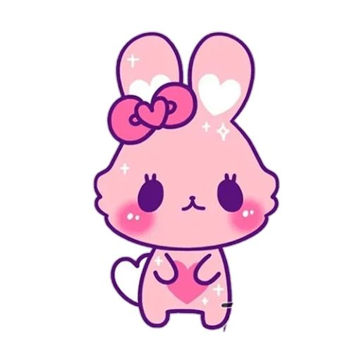 Sticker “Pink Bunny-5”