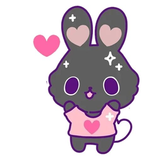 Sticker “Pink Bunny-6”