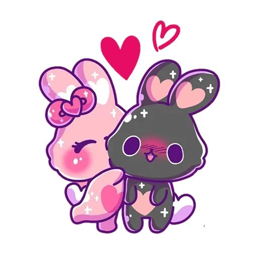 Sticker “Pink Bunny-7”