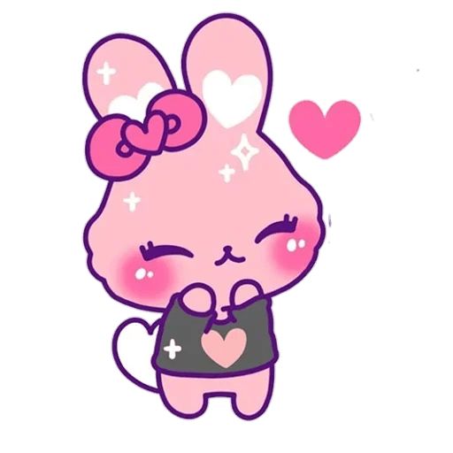 Sticker “Pink Bunny-8”