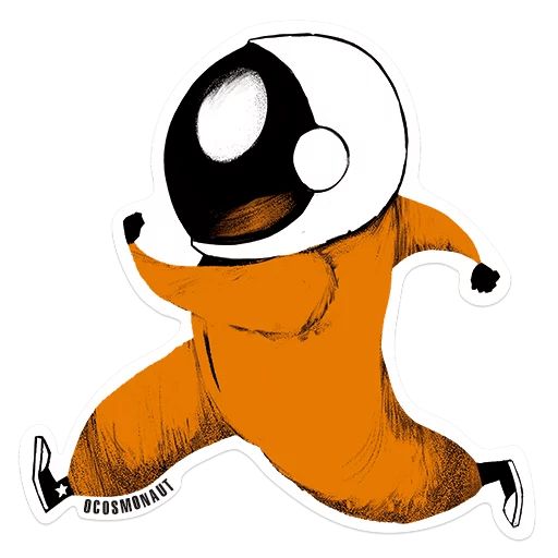 Sticker “Cosmonaut-1”