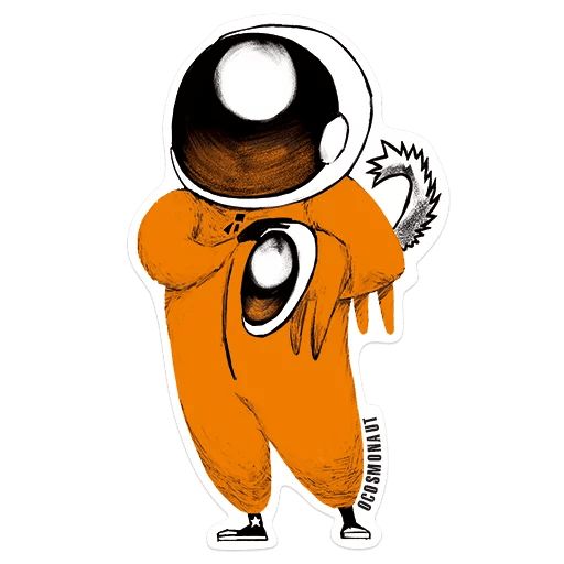 Sticker “Cosmonaut-6”