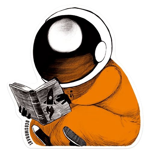 Sticker “Cosmonaut-9”
