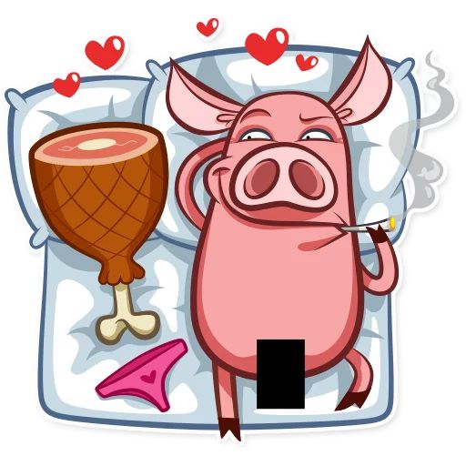 Sticker “Pete The Pig-3”