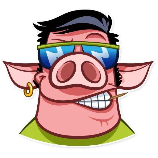 Sticker “Pete The Pig-9”