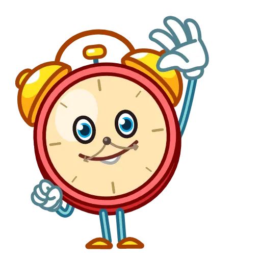 “Mr. Clockwise” animated sticker set for Telegram