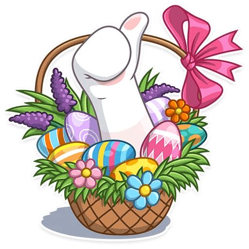 Sticker “Easter Bear-3”