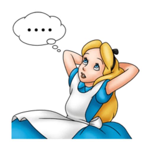 Sticker “Alice's adventures in wonderland-12”