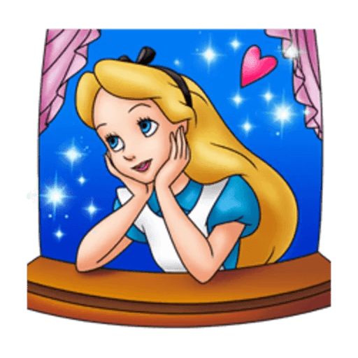 Sticker “Alice's adventures in wonderland-7”