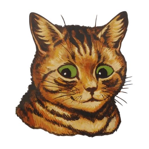 Sticker “Louis Wain Cats-4”