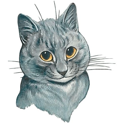Sticker “Louis Wain Cats-5”