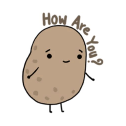 Sticker “Life Is Potato-1”