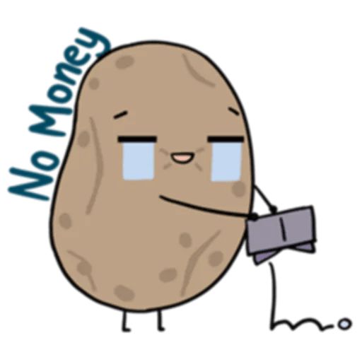 Sticker “Life Is Potato-11”