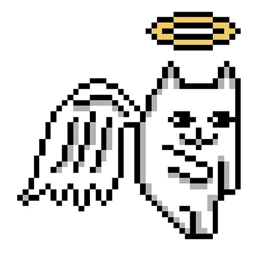 Sticker “Pixel Cat-10”