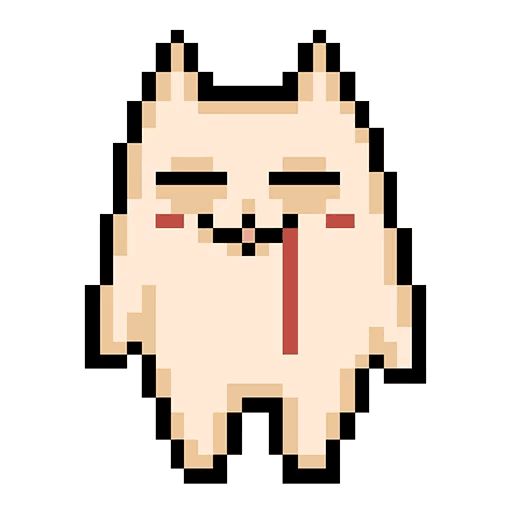 Sticker “Pixel Cat-11”