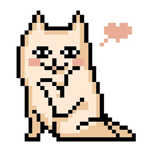 Sticker “Pixel Cat-3”
