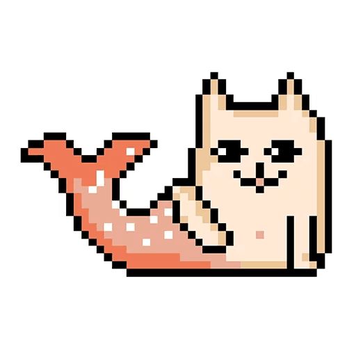 Sticker “Pixel Cat-5”