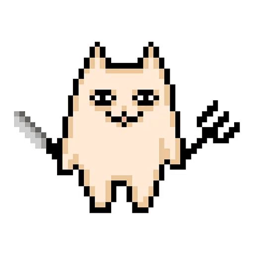 Sticker “Pixel Cat-9”