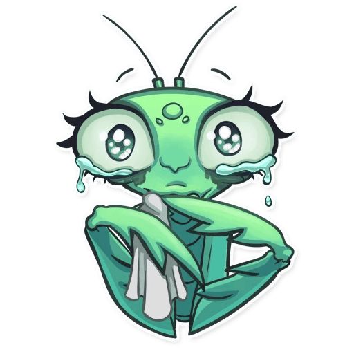 Sticker “Eva the Mantis-5”