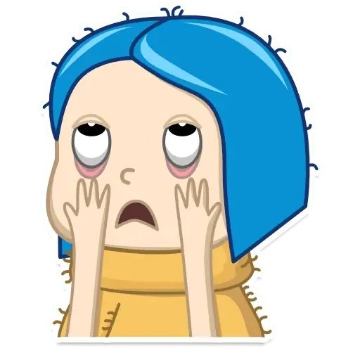 Sticker “Blue emotions-1”