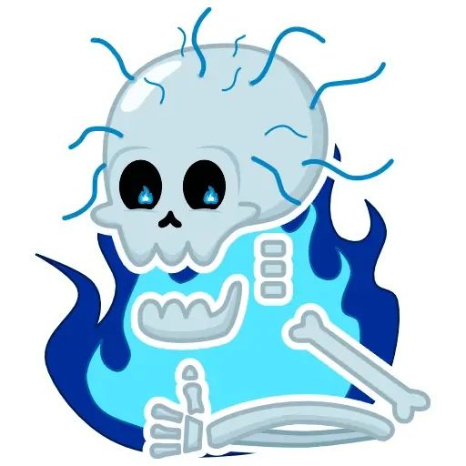 Sticker “Blue emotions-5”