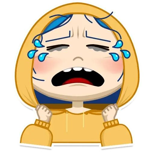 Sticker “Blue emotions-6”