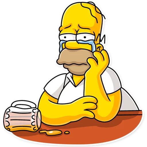 Sticker “Homer Simpson-11”