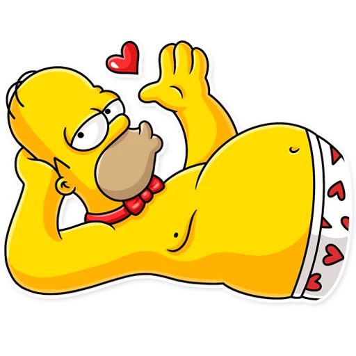 Sticker “Homer Simpson-2”