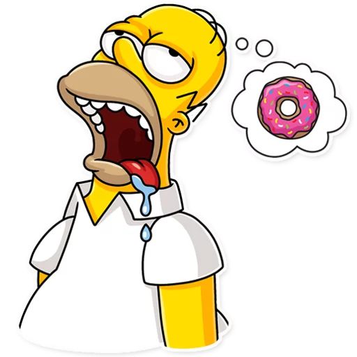 Sticker “Homer Simpson-7”