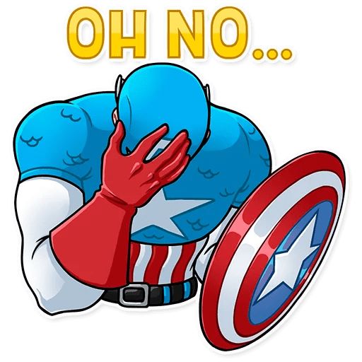 Sticker “Captain America-7”