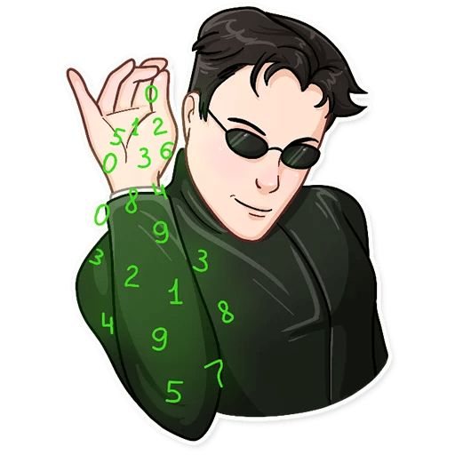 Sticker “The Matrix-7”