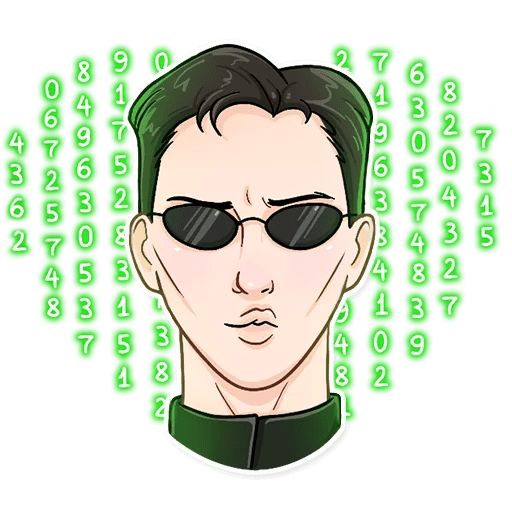 Sticker “The Matrix-8”