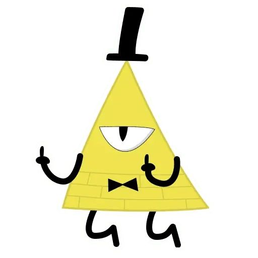 Sticker “Bill Cipher-1”