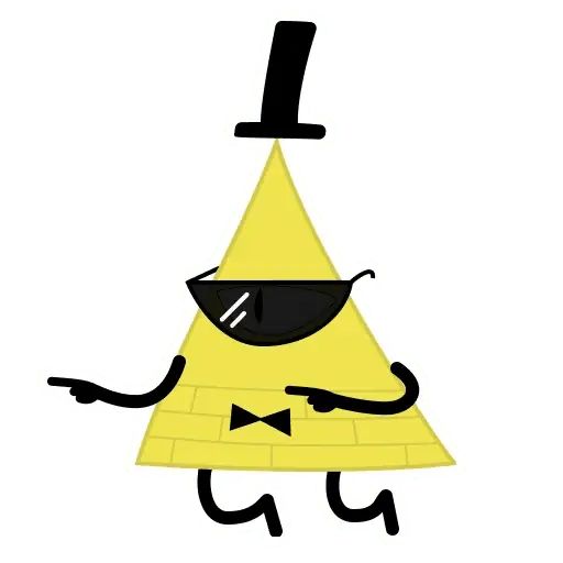 Sticker “Bill Cipher-10”
