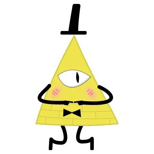 Sticker “Bill Cipher-11”